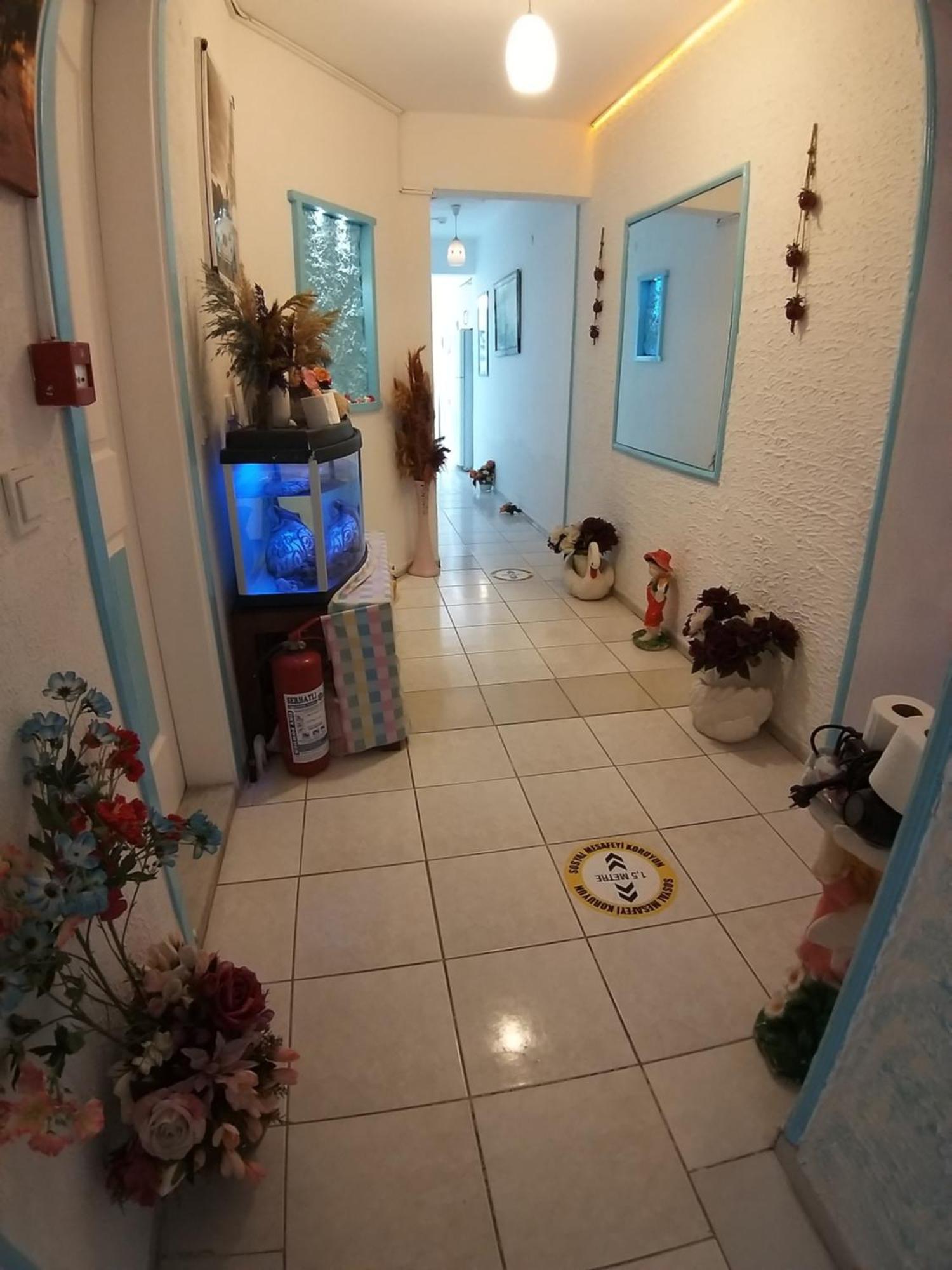 Beyaz Apart Pansiyon Çeşme المظهر الخارجي الصورة